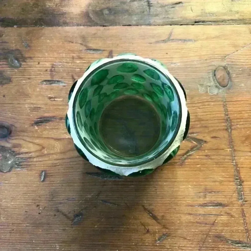 Mosaic Green Votive / Tea Light Candle Holder